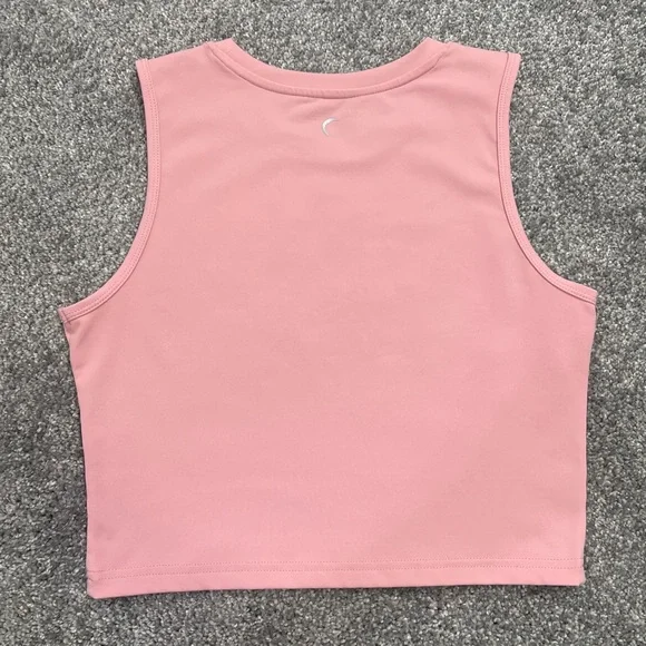 ZYIA Muted Pink Hi-Neck Stronger Tank - Picture 6 of 10
